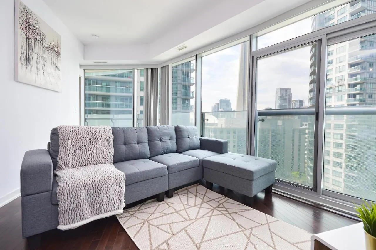 Apartment Downtown Toronto Condo Near Cn Tower, Union Station, Scotiabank Arena,Rogers Centre